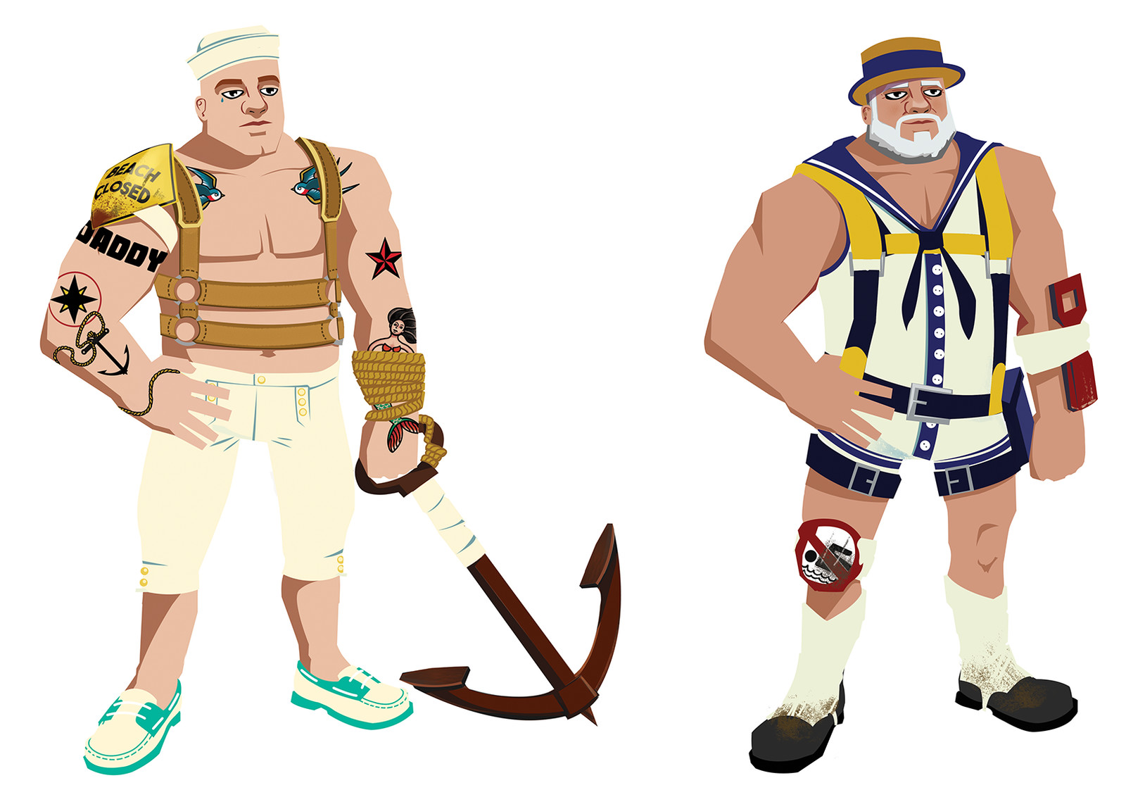 Costume concepts: nautical style