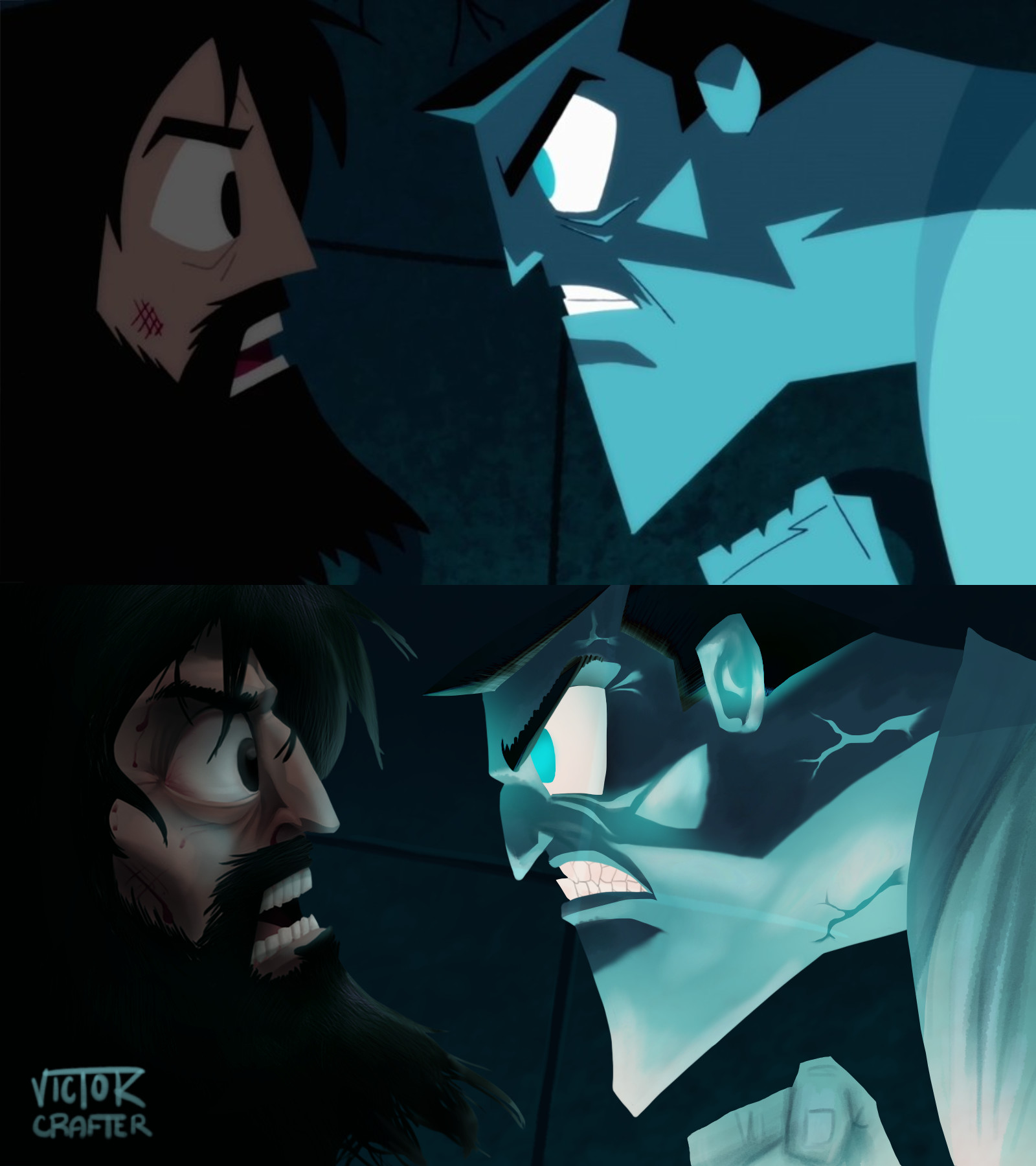 Artstation Samurai Jack Cena Fanart