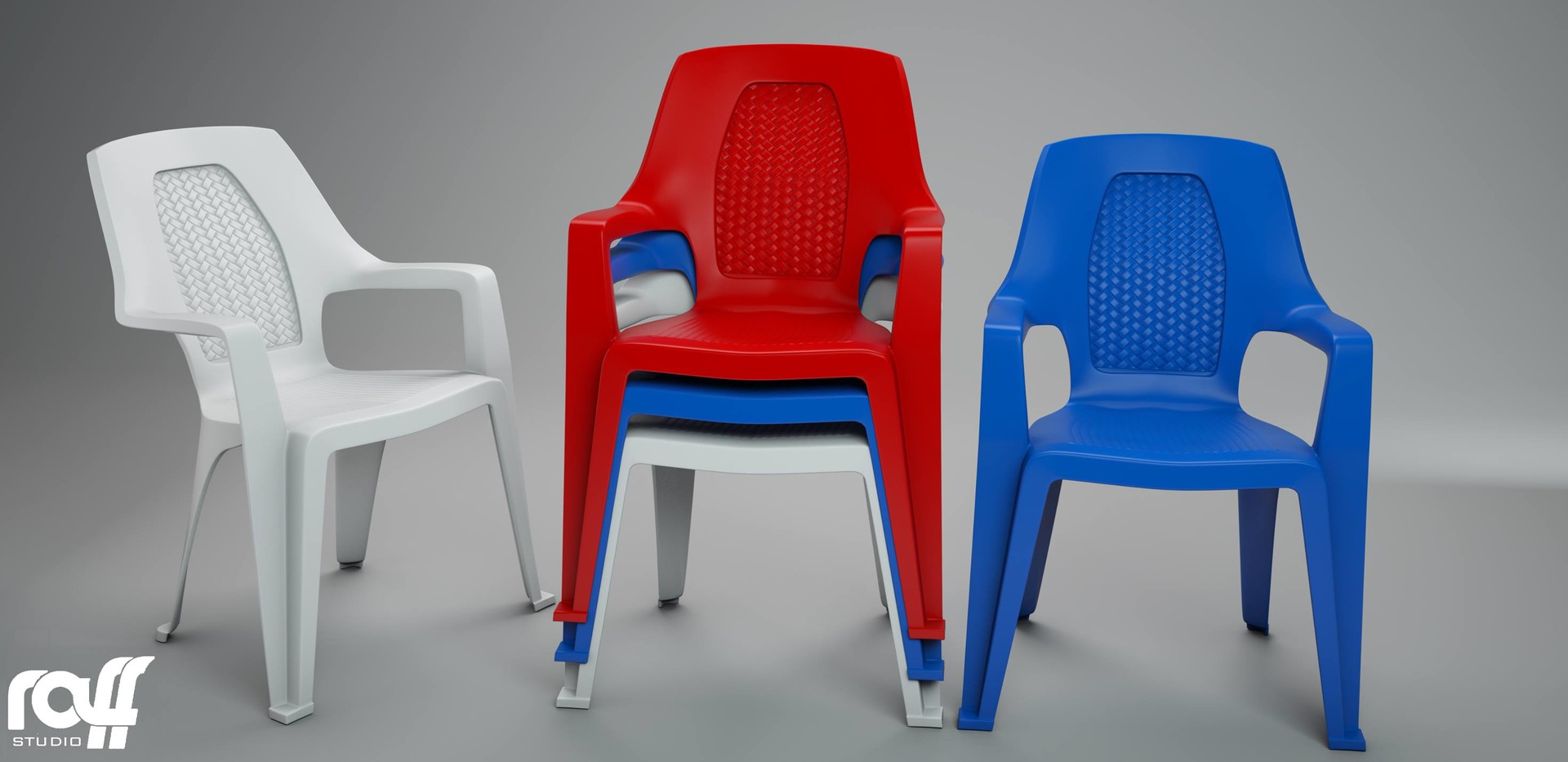 Semassel AbdeRafik   Modèle Chaise en plastique