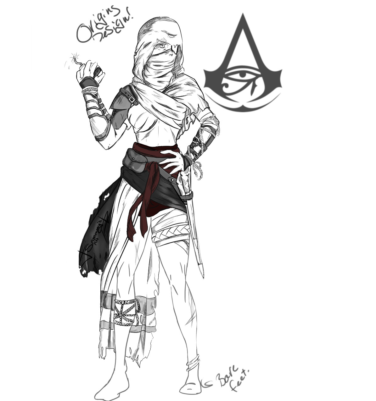 Artstation Assassins Creed Origins The Woman Of Everywhere