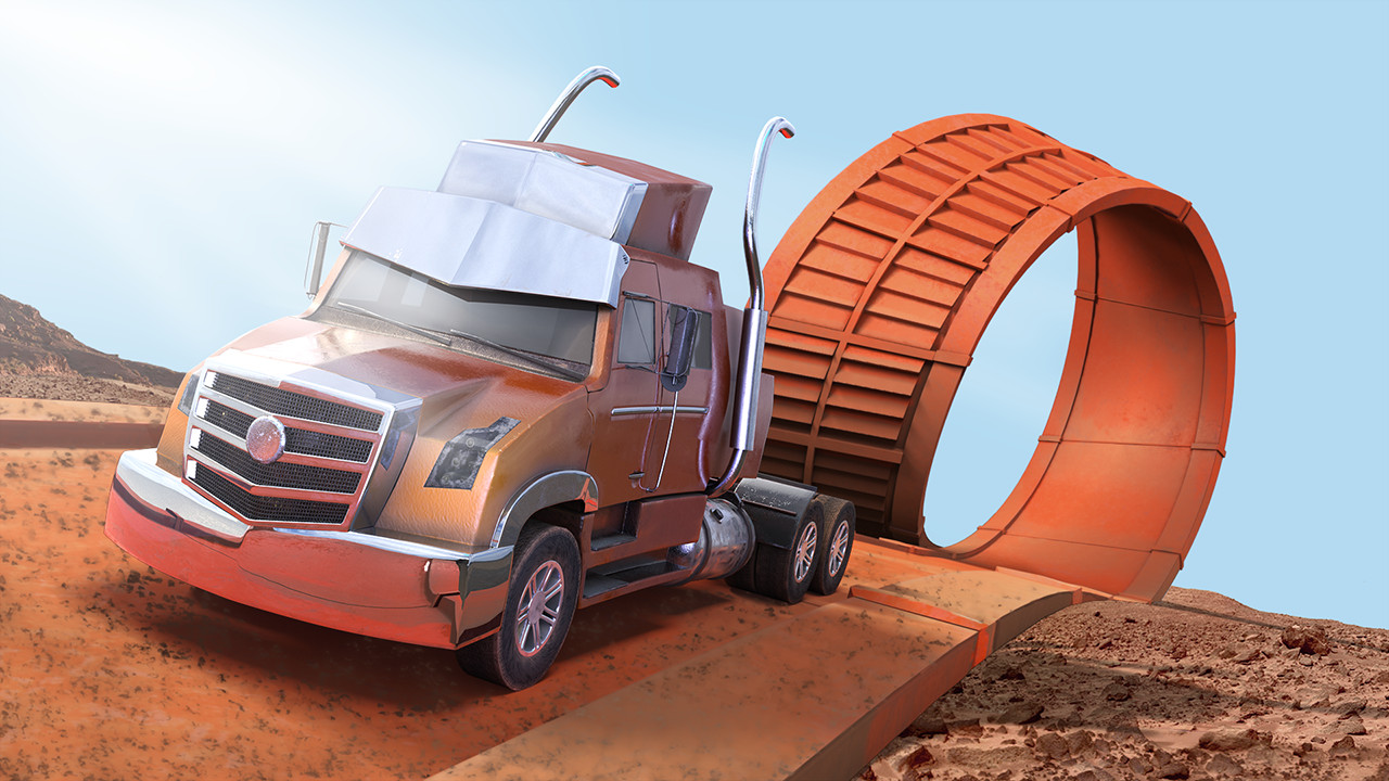 ArtStation - Camion Hot Wheels Truck
