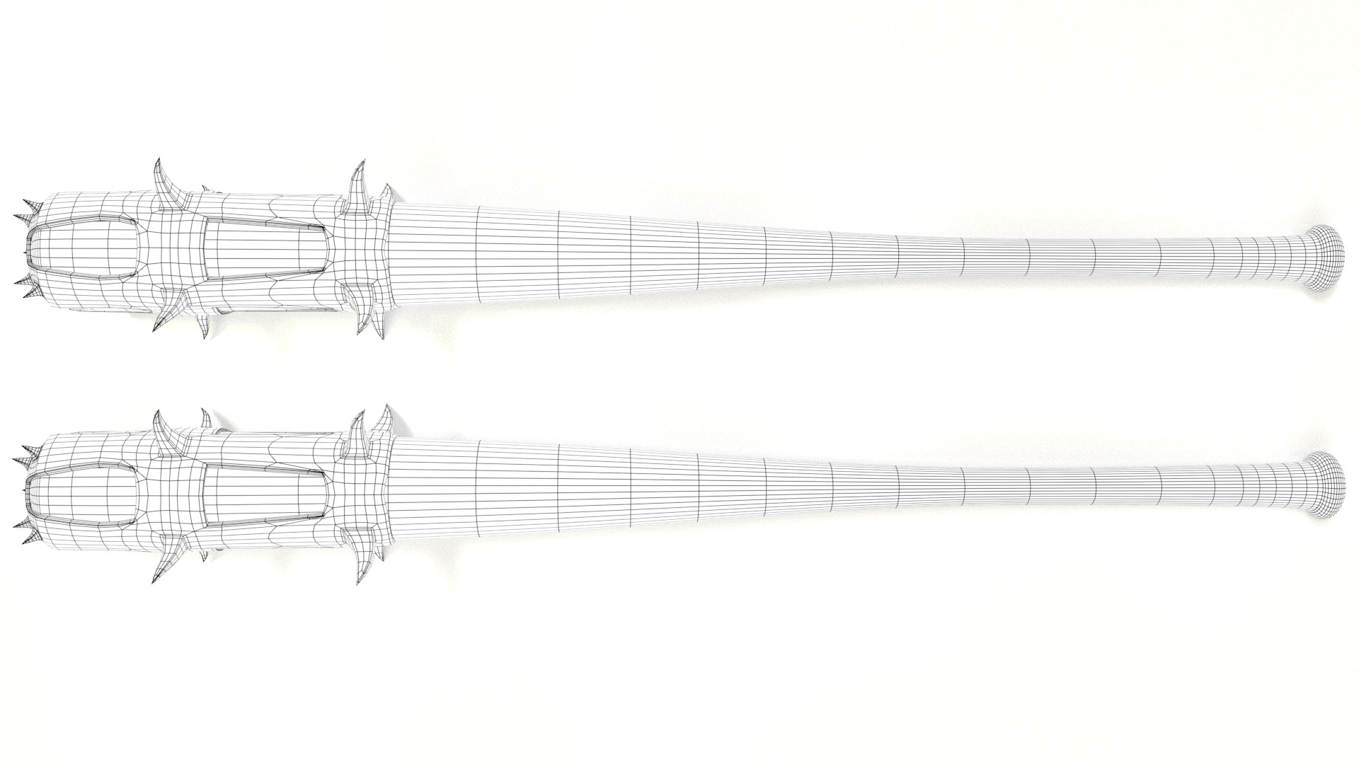 Artstation Spiked Baseball Bat Infinity Models