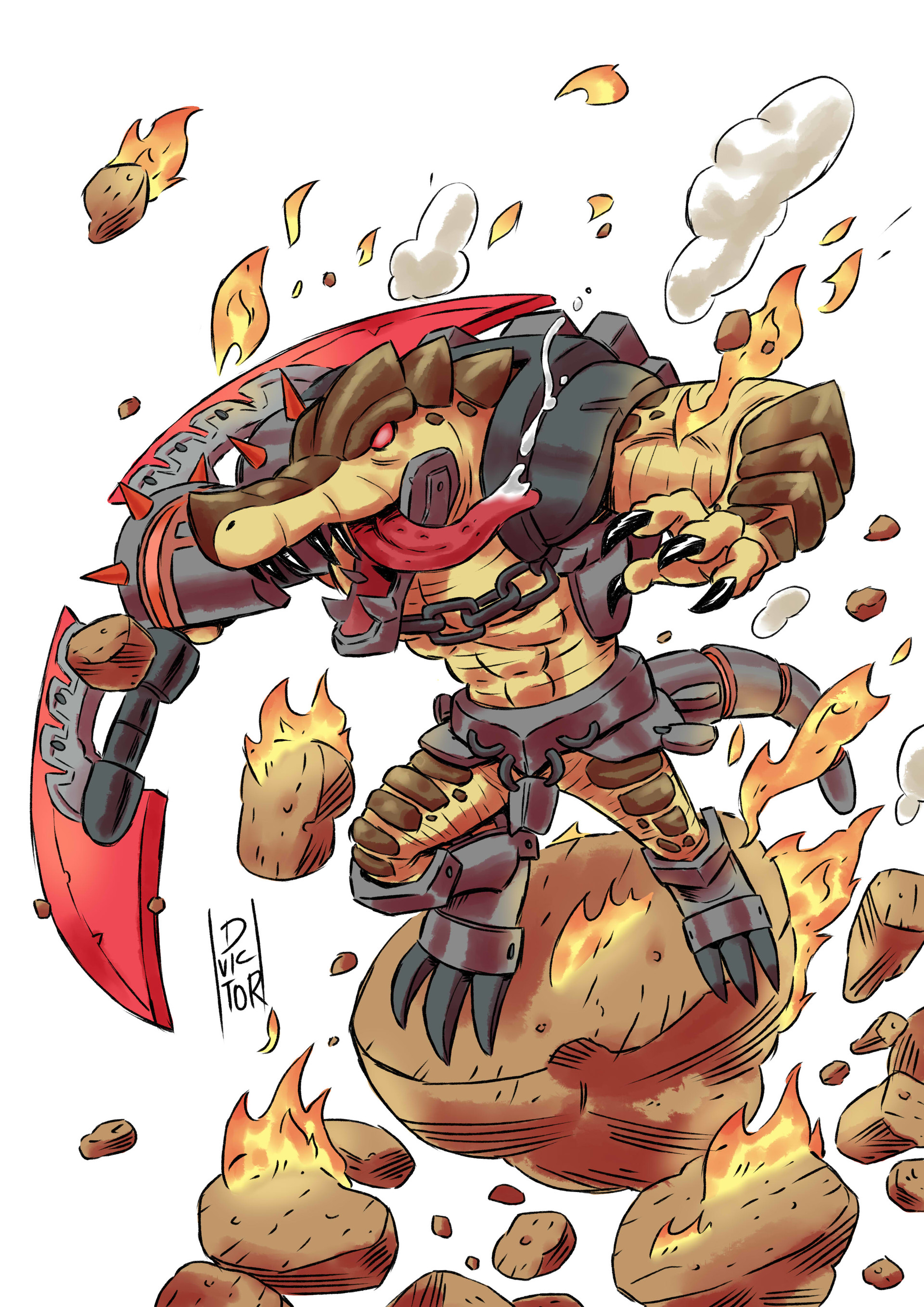 Daiandreson Victor Illustration And Fanart