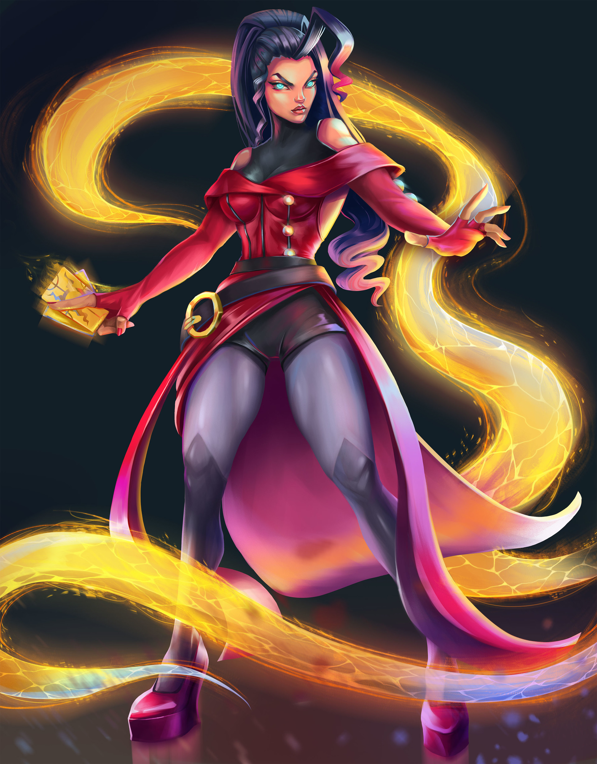 Artstation Street Fighter Rose Inessa Honchar