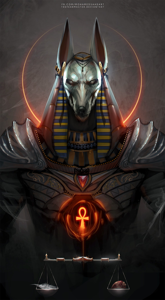 Artstation Egyptian Gods Mohamed Saad