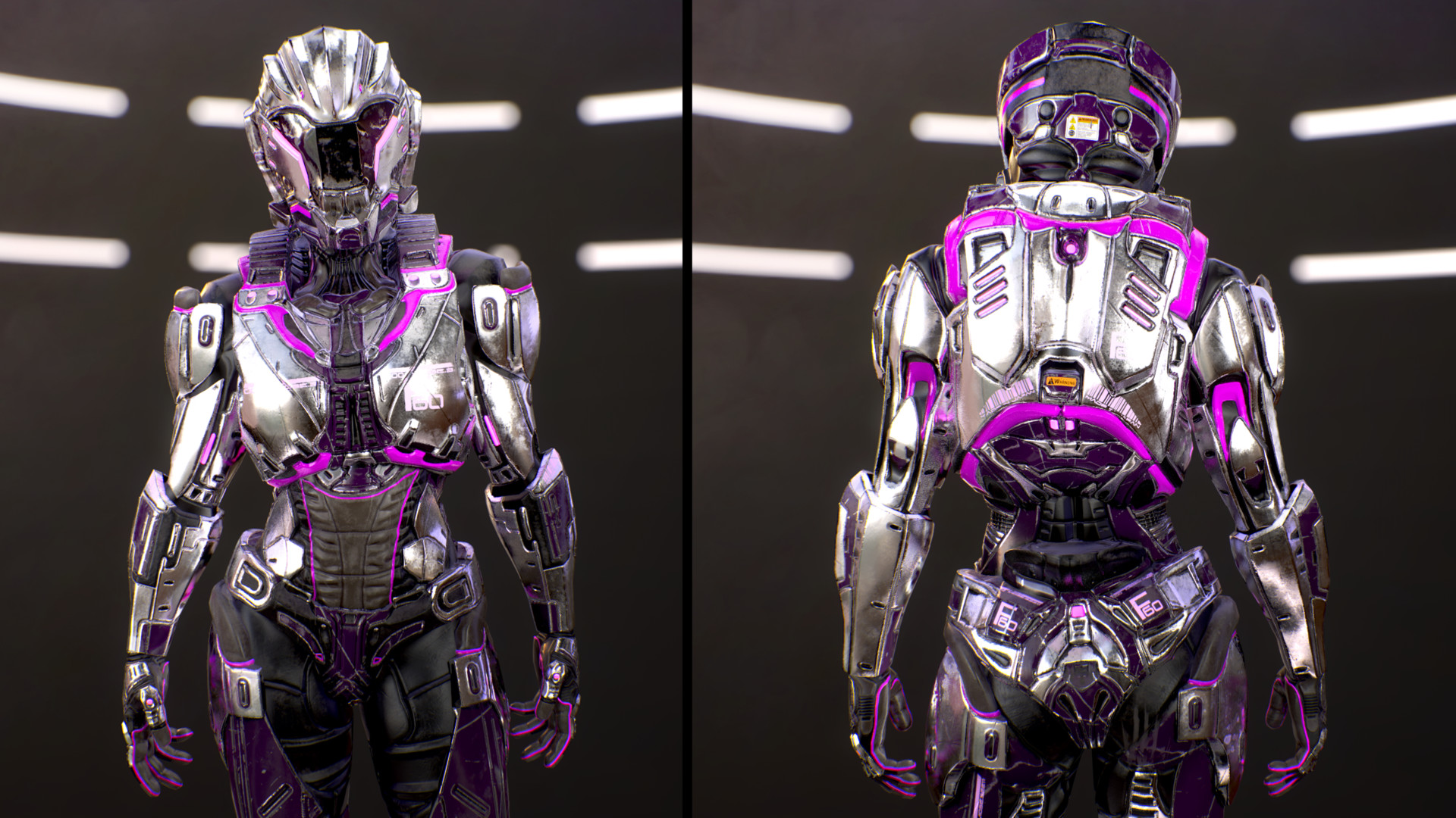 Artstation Sci Fi Armor 5 Oleg Egorov