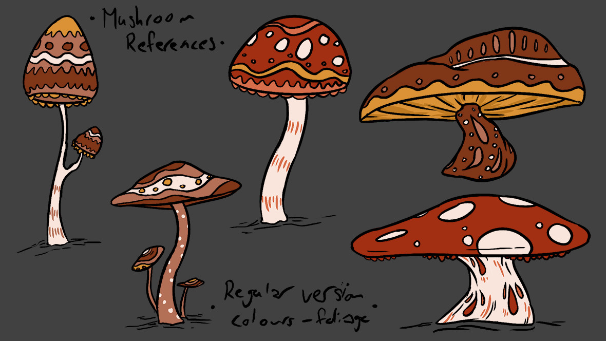 Mushroom Regular Colour Reference