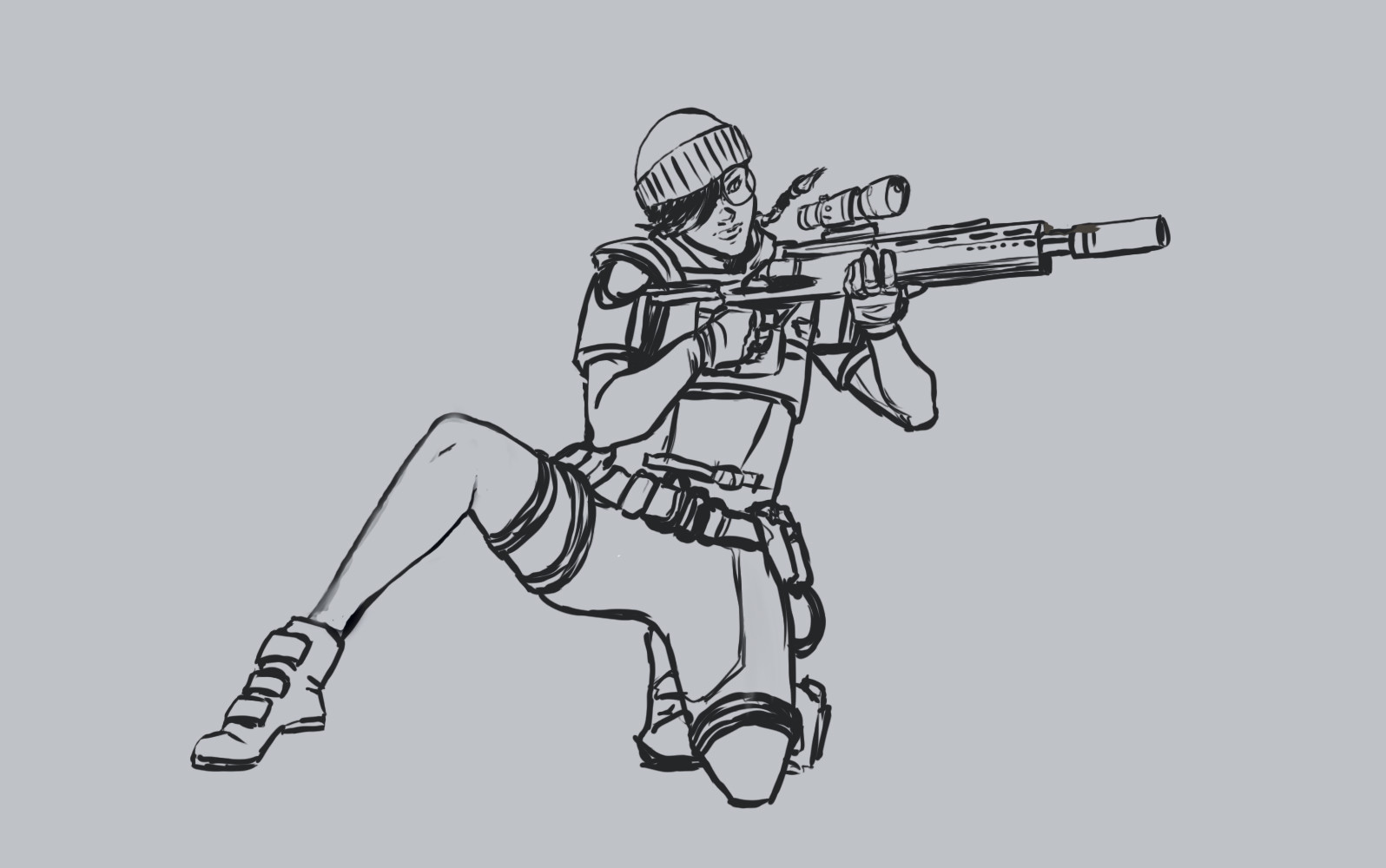 Greg Rose - Dokkaebi pose and colors