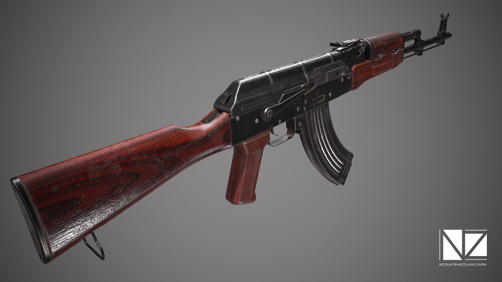 Nicolai Zafra ニコライ ザフラ Ak 47 カラシニコフ47