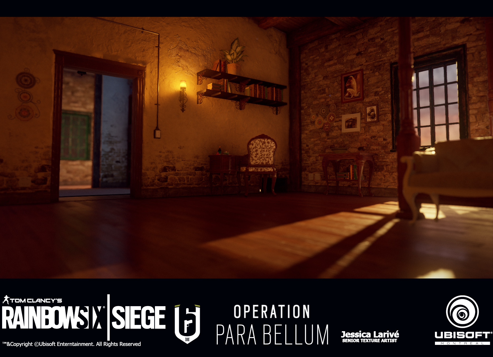 Jessica Larive Rainbow Six Siege Operation Para Bellum