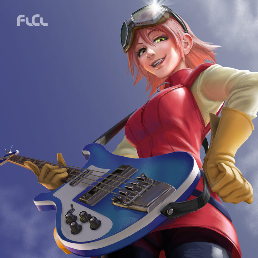 Artstation Haruhara Haruko Ruben De Vela