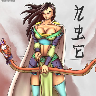 Phong le op series kuja s dragon princess mulan