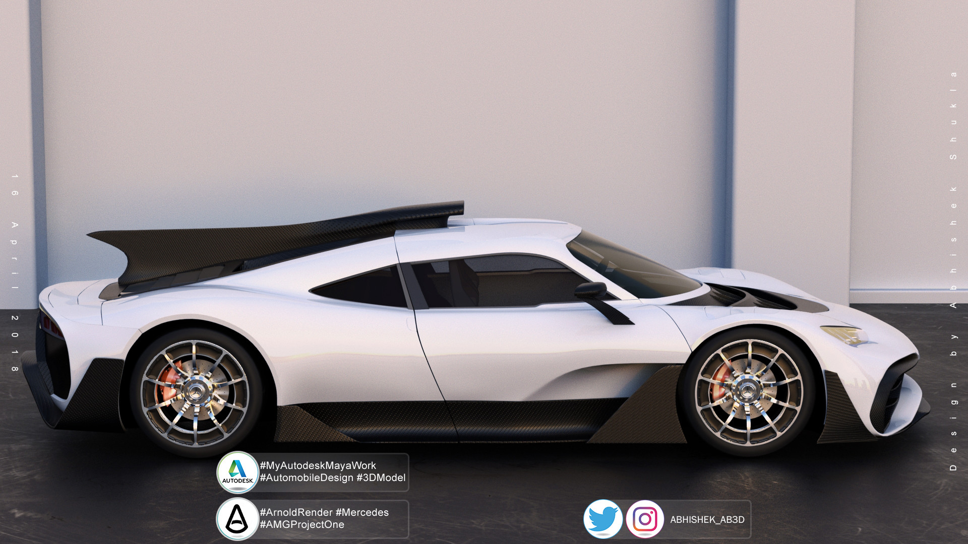Artstation Mercedes Benz Project One Visualisation Abhishek Shukla