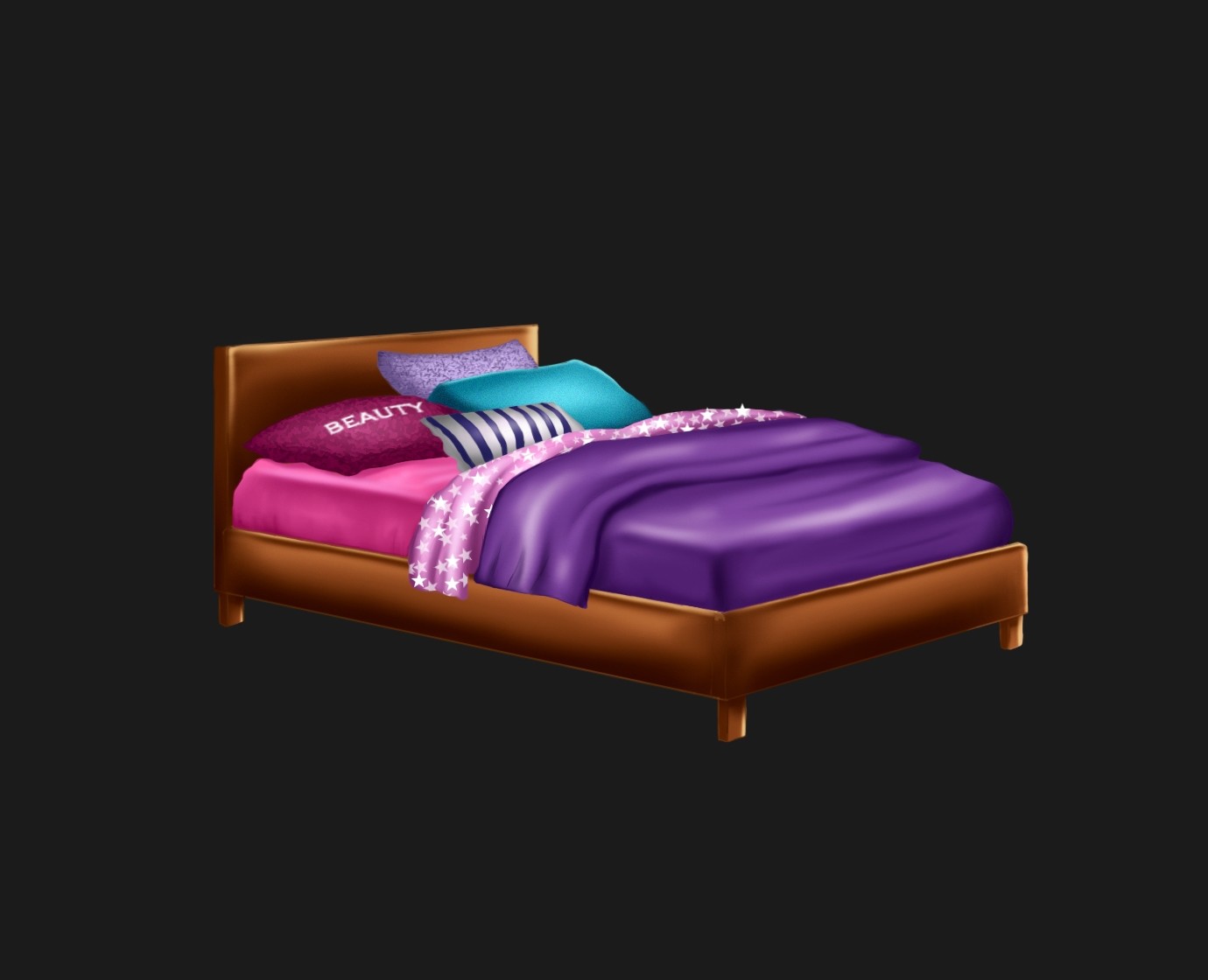 ArtStation - Bed study