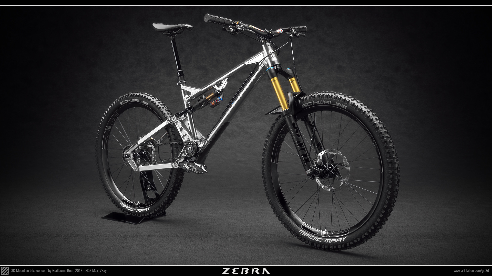 Fox shop zebra mtb