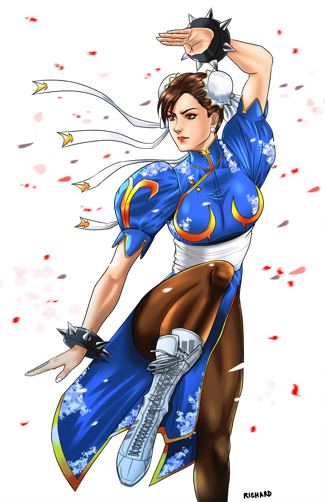 Richard Baron Reyes - CDC May 2018 - Street Fighter! Chun-Li Fan Art!