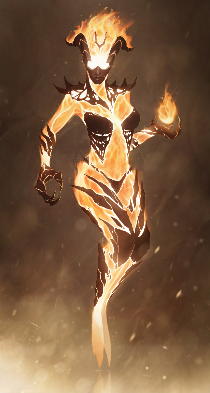 Skyrim - Flame Atronach.