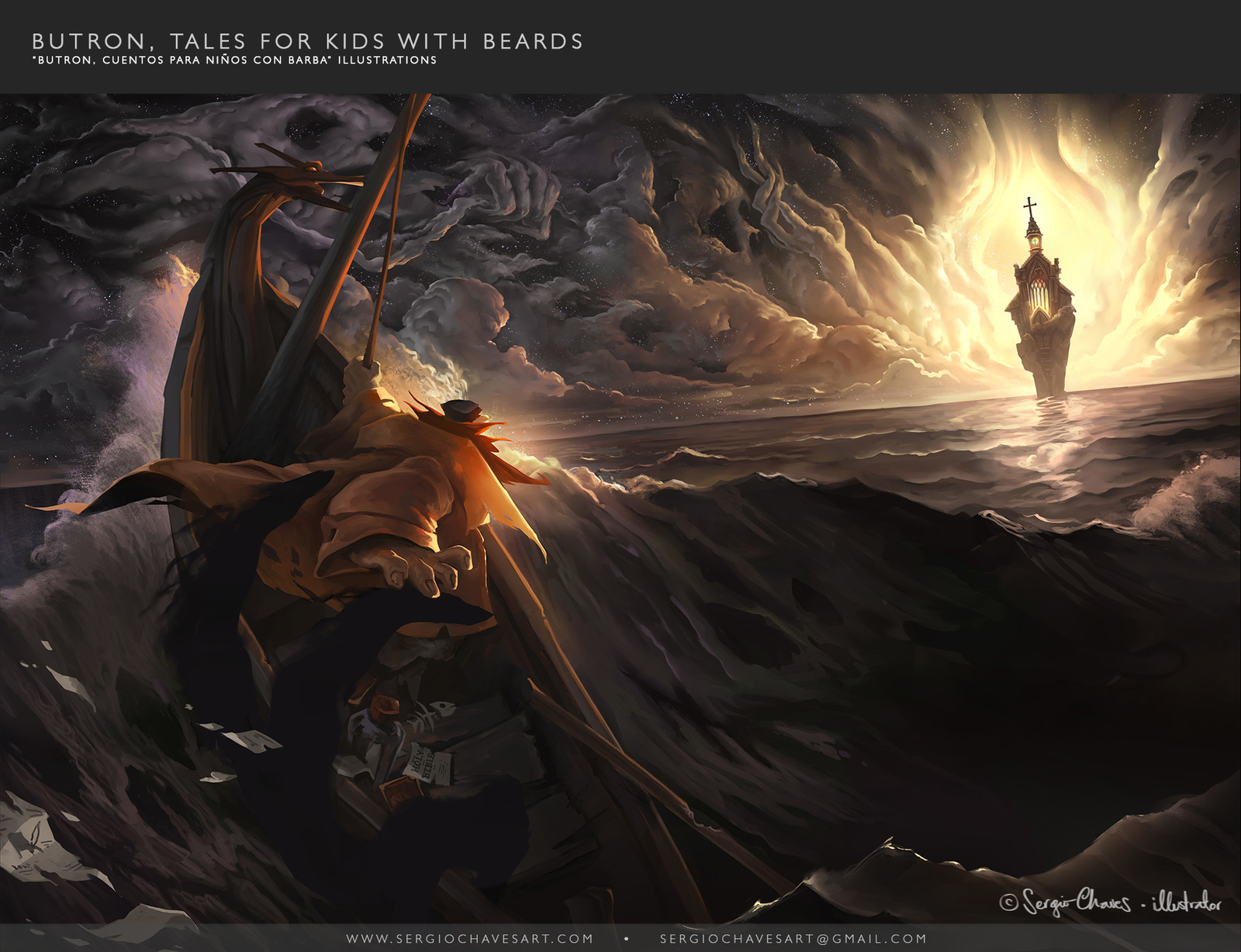 Finished art - Double page spread