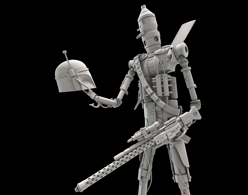 3D model created in Cinema 4D