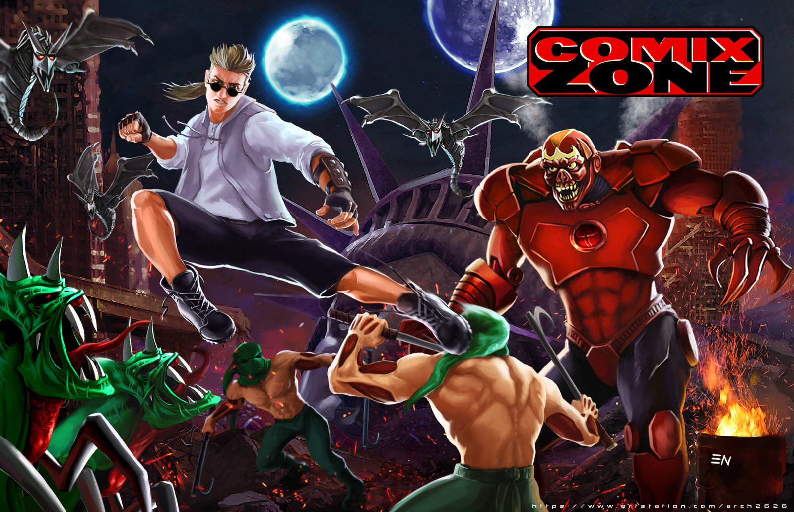 Comix zone картинки