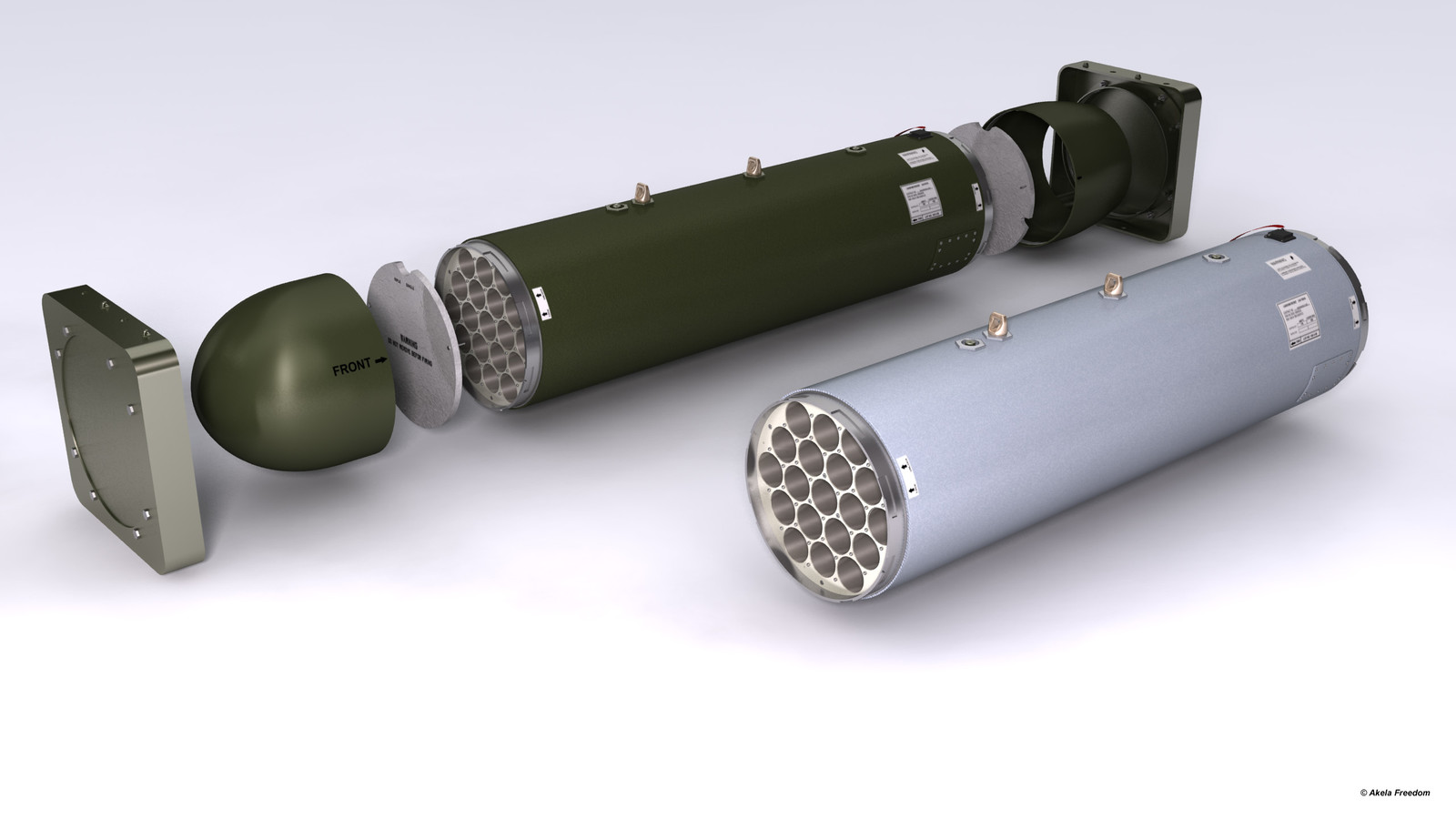LAU-61C/A and LAU-130/A
Link for purchase:
https://www.cgtrader.com/3d-models/military/rocketry/lau-61-lau-130-rockert-launchers-for-hydra-70