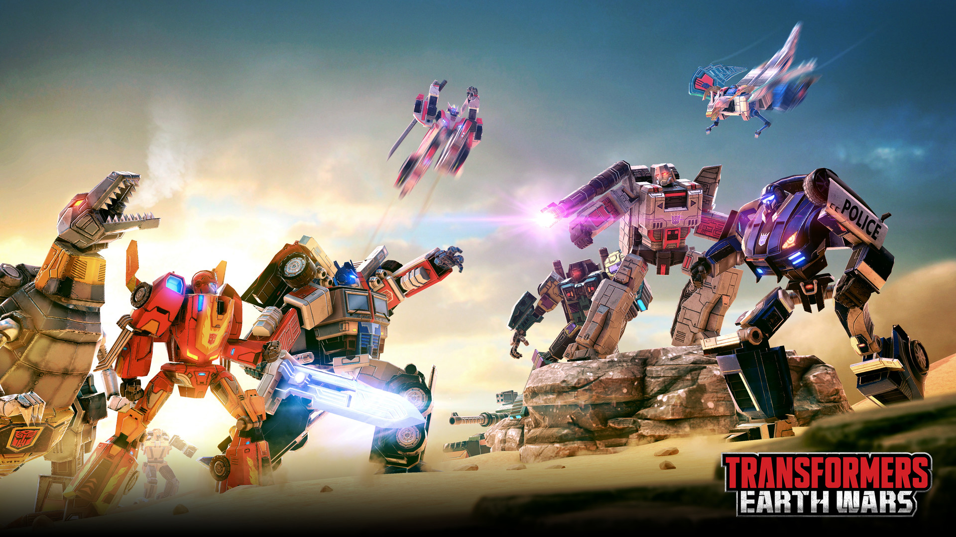 Artstation Transformers Earth Wars Loading Screen Stoyan Dimitrov
