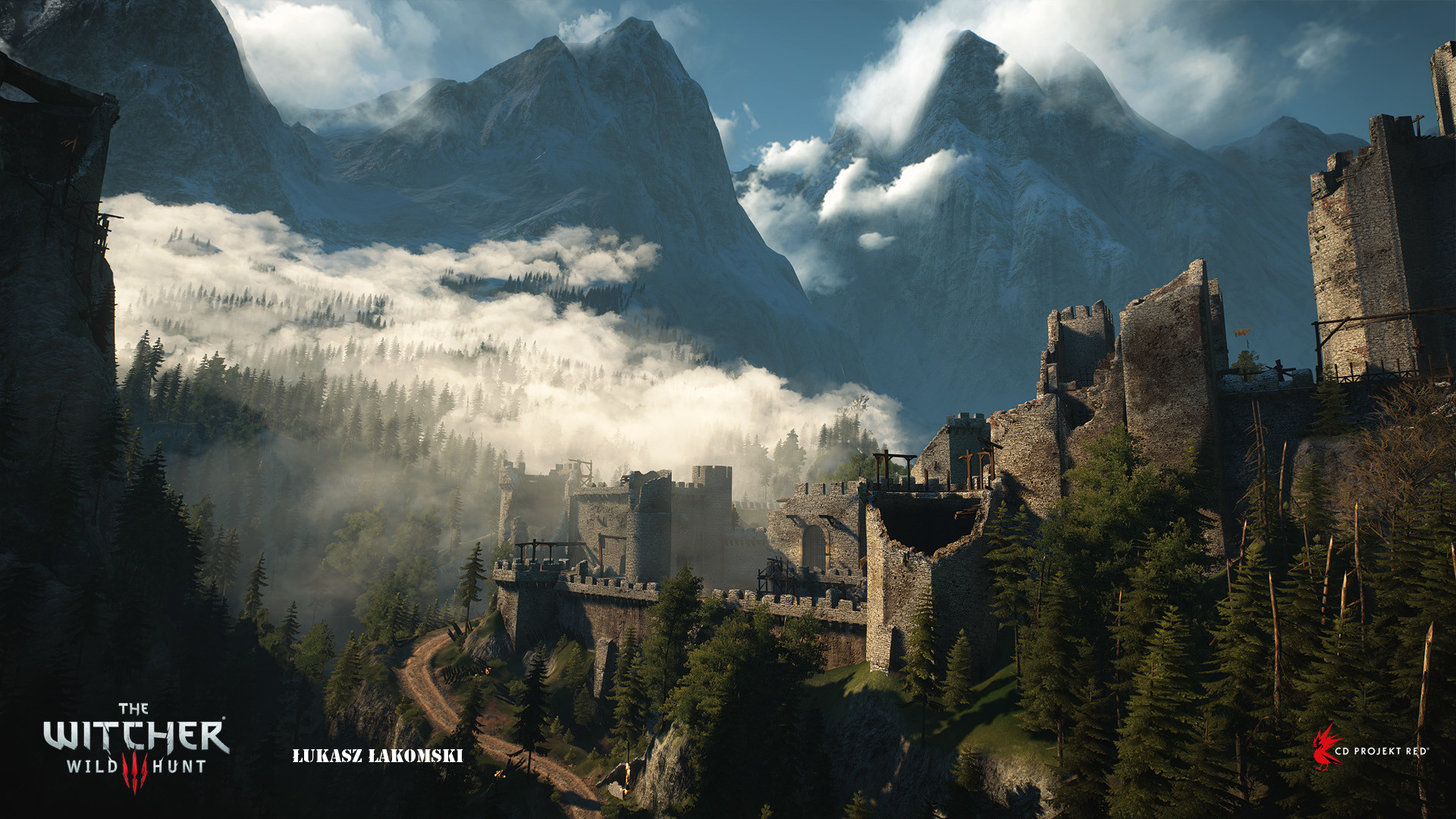 Artstation The Witcher 3 Wild Hunt Lukasz Lakomski