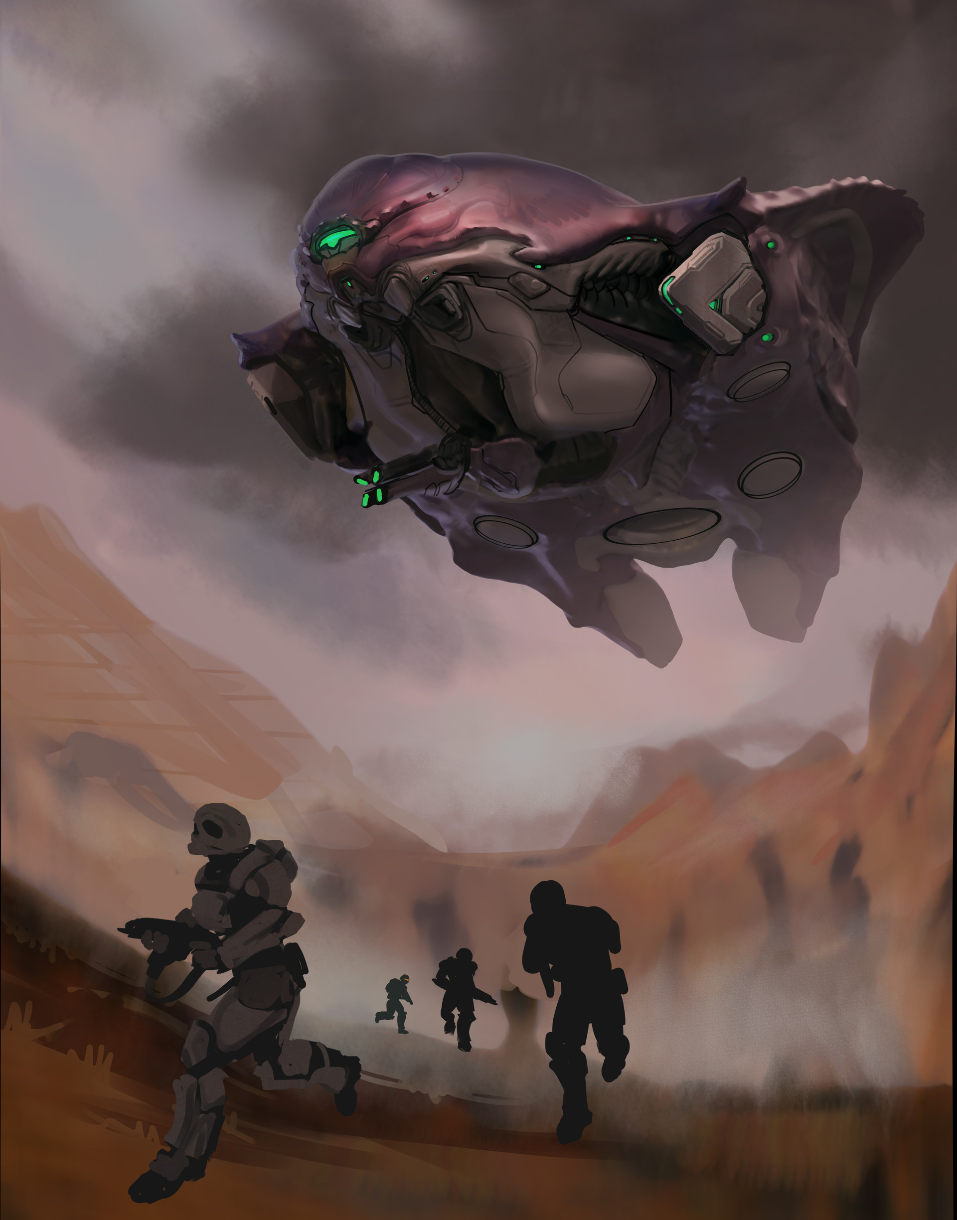 ArtStation - Halo 5: Guardians: Covenant Vehicles