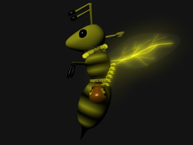 Artstation Bee Radioactive Nina A Yabanci