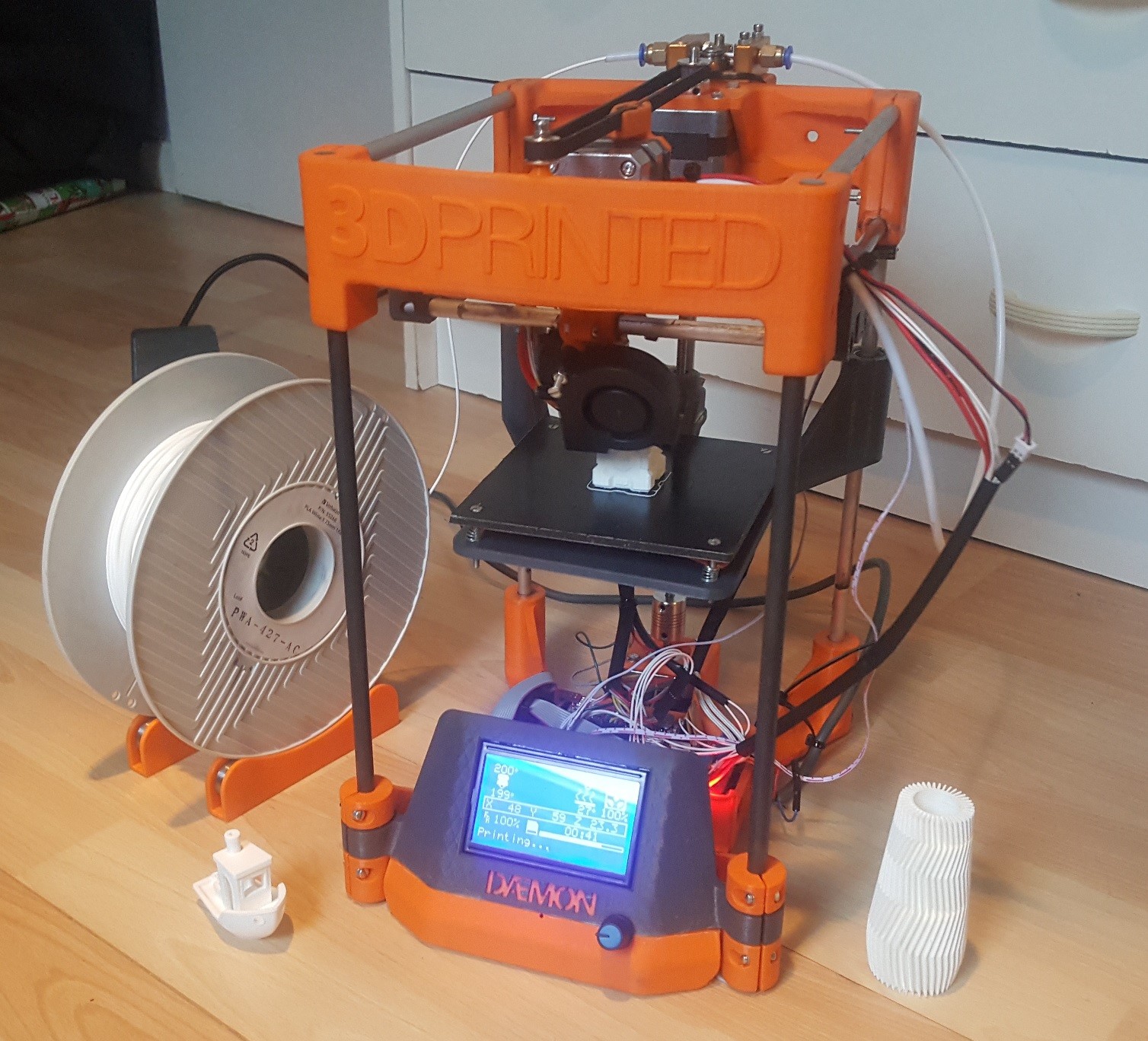 Th o Domon DAEMON 3D Printable 3D Printer Th o Domon DAEMON 3D Printable 3D Printer