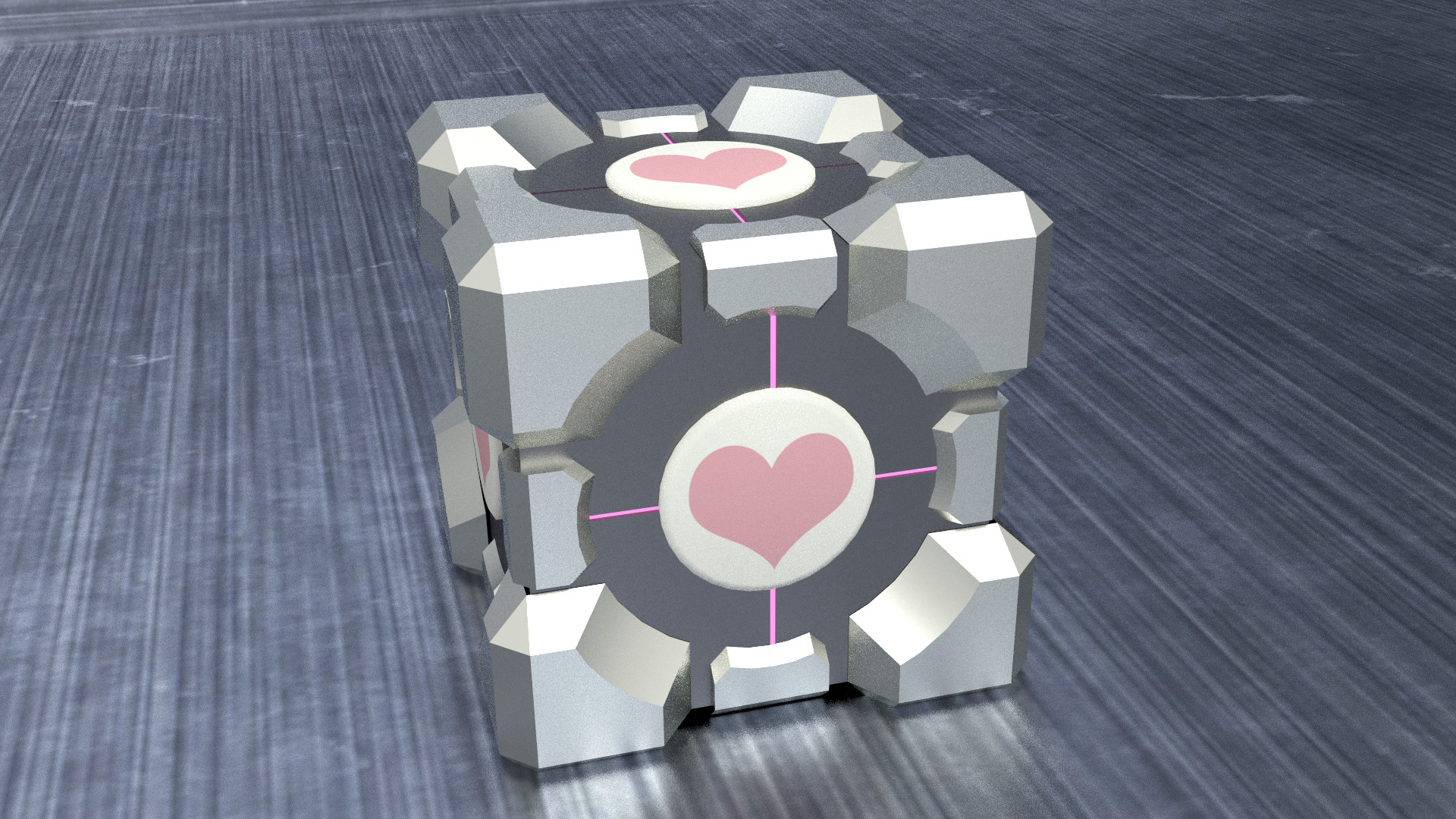 Portal 2 куб с сердцем фото 13