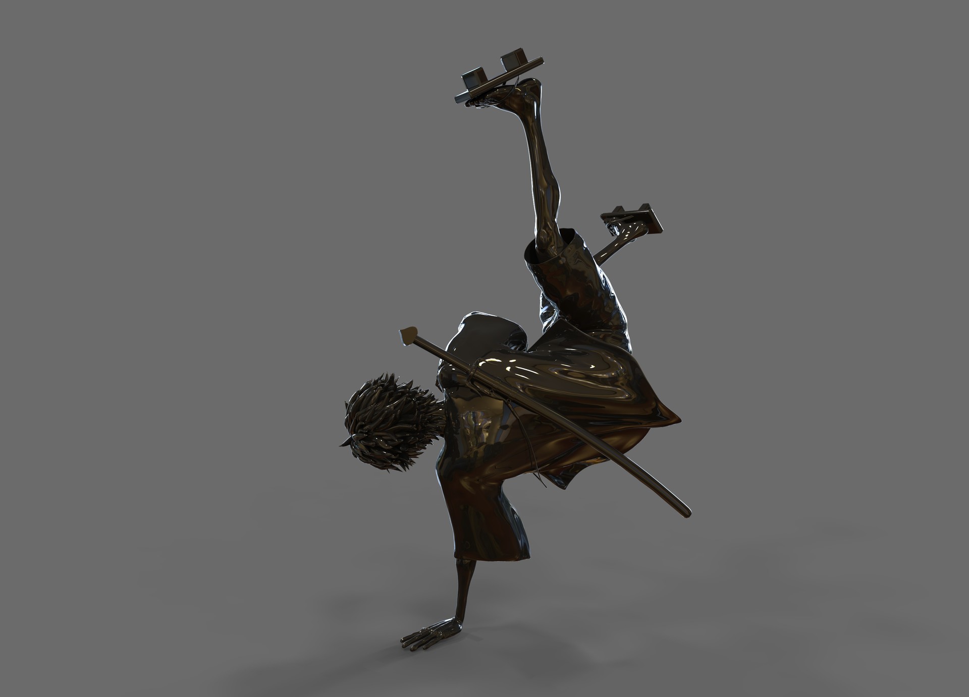 Artstation Mugen From Samurai Champloo Glen Adlam