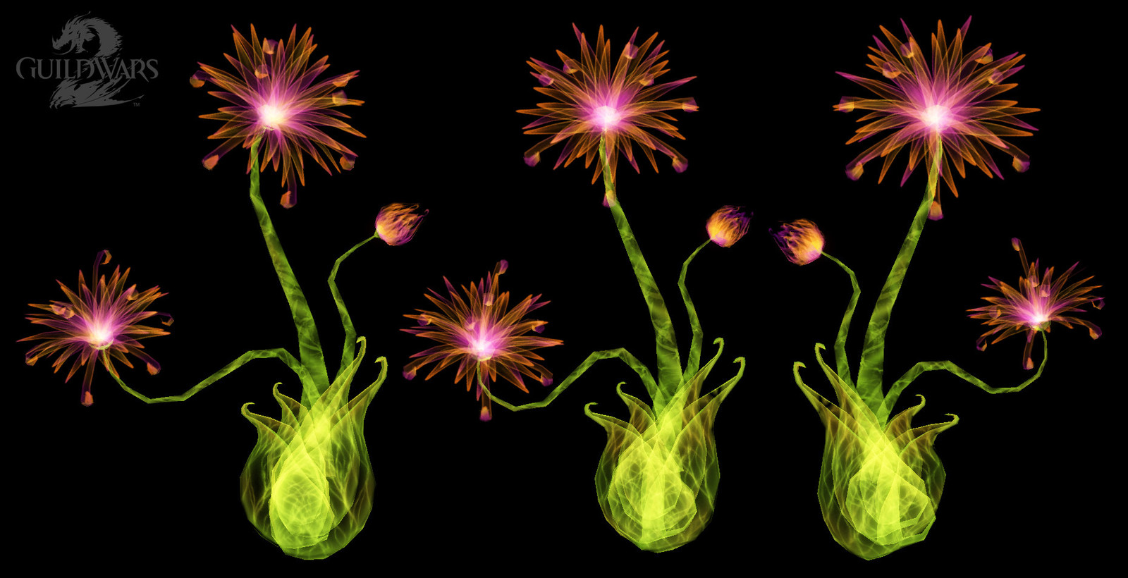Asura Hologram Flowers