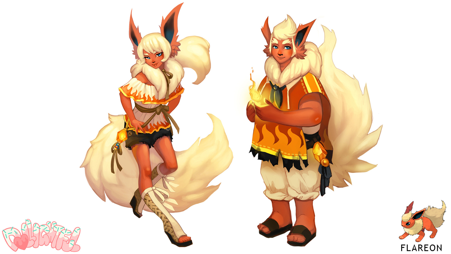 dollightful flareon