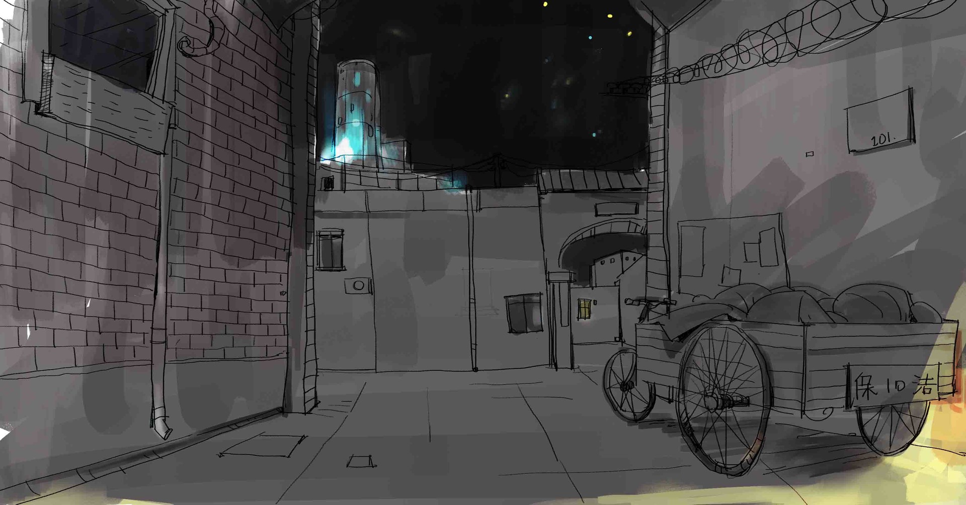 ArtStation - BG design for personal project