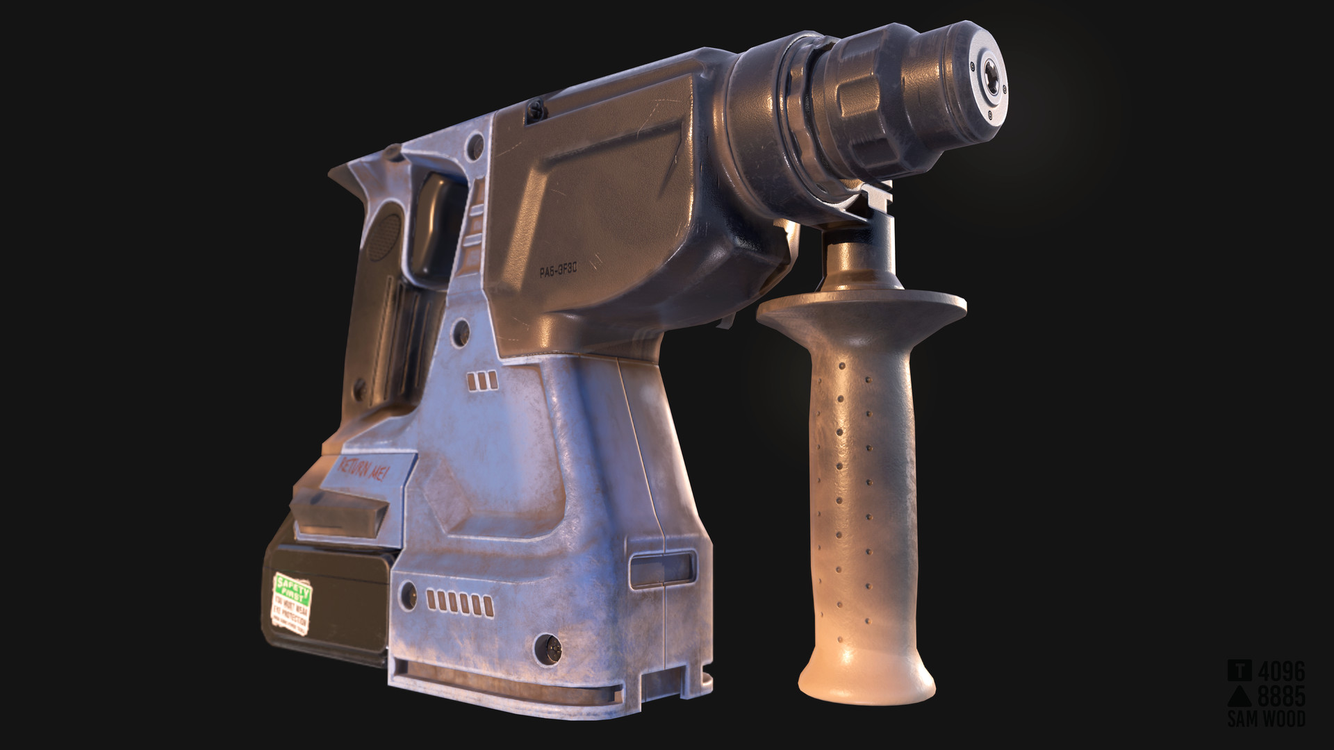 artstation makita hammer drill sam wood