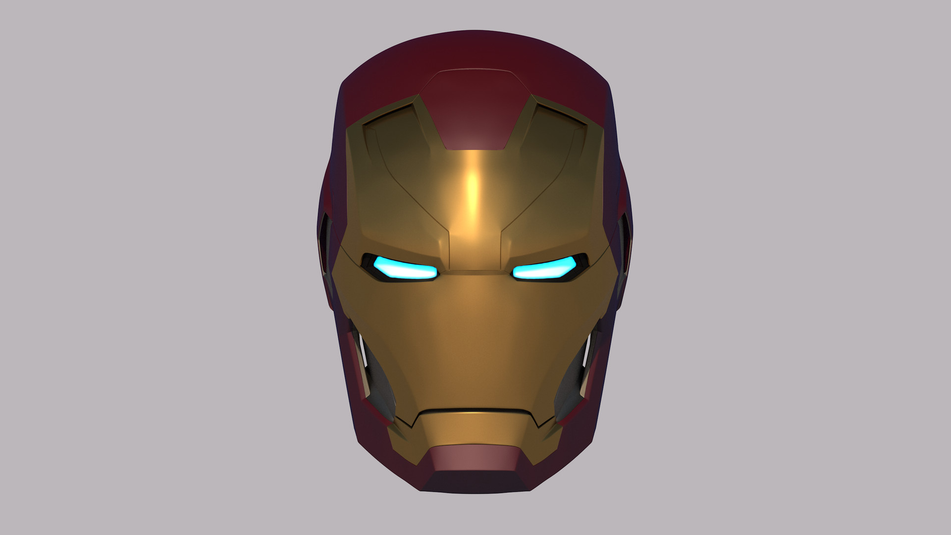 Artstation Iron Man Mk 46 47 Helmet For 3d Print Kristian Berget