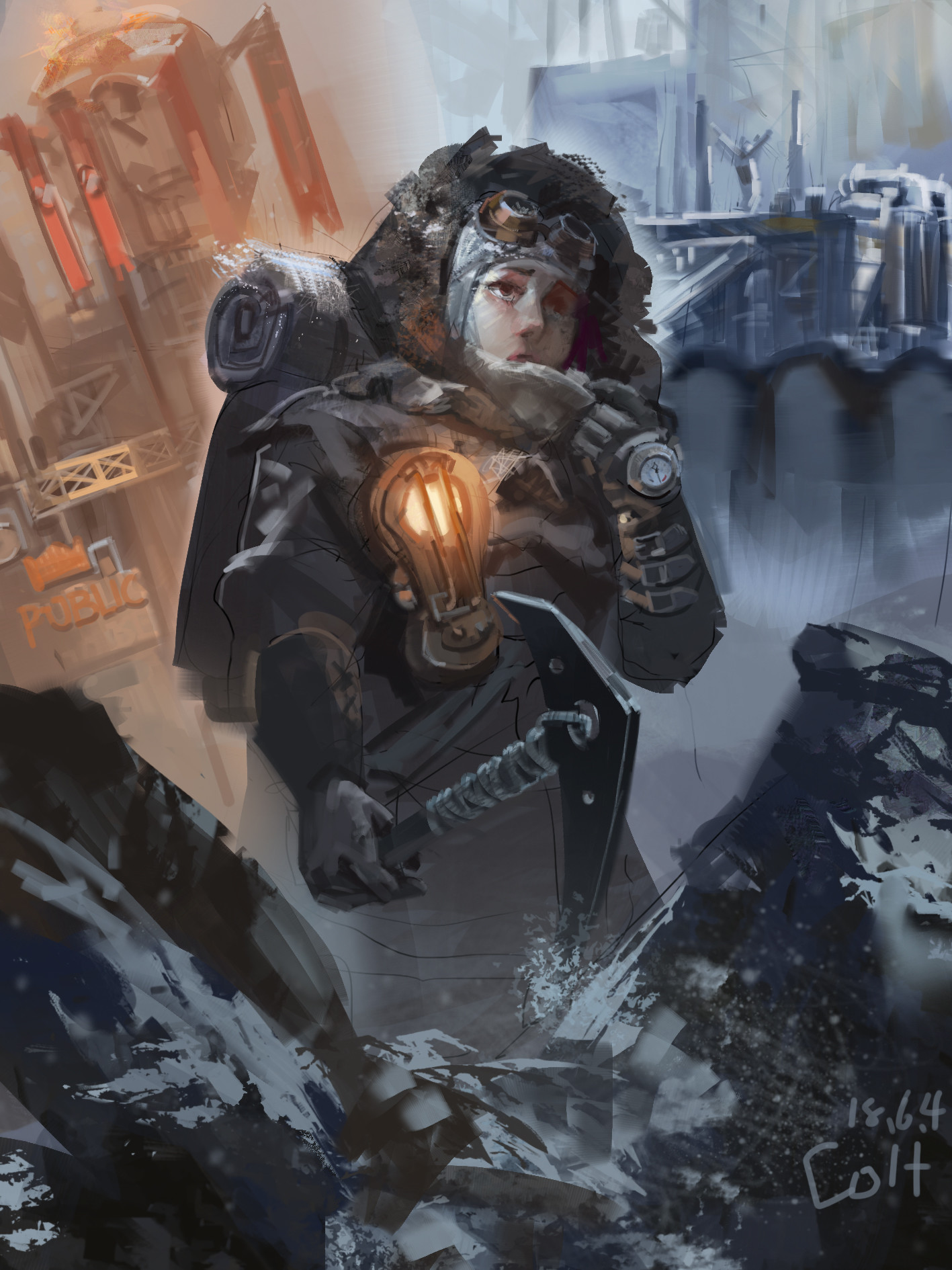 ArtStation - frostpunk, THUGLICKDOG BRO