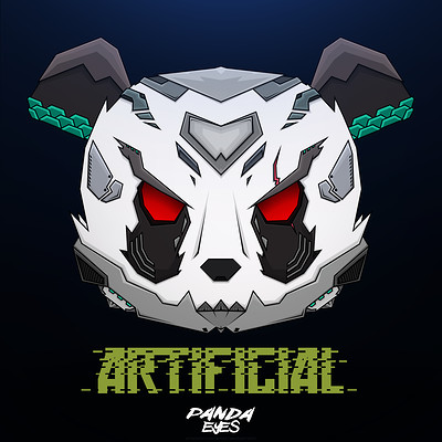Alex x x panda eyes artificial as
