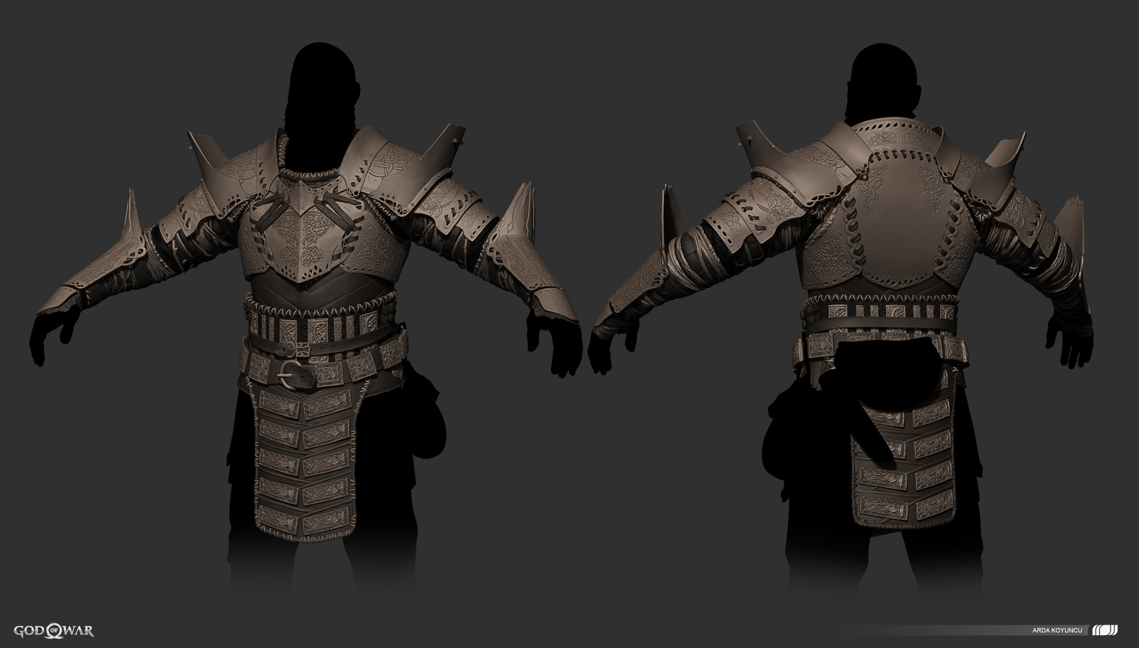 Arda Koyuncu Kratos Armor Sets