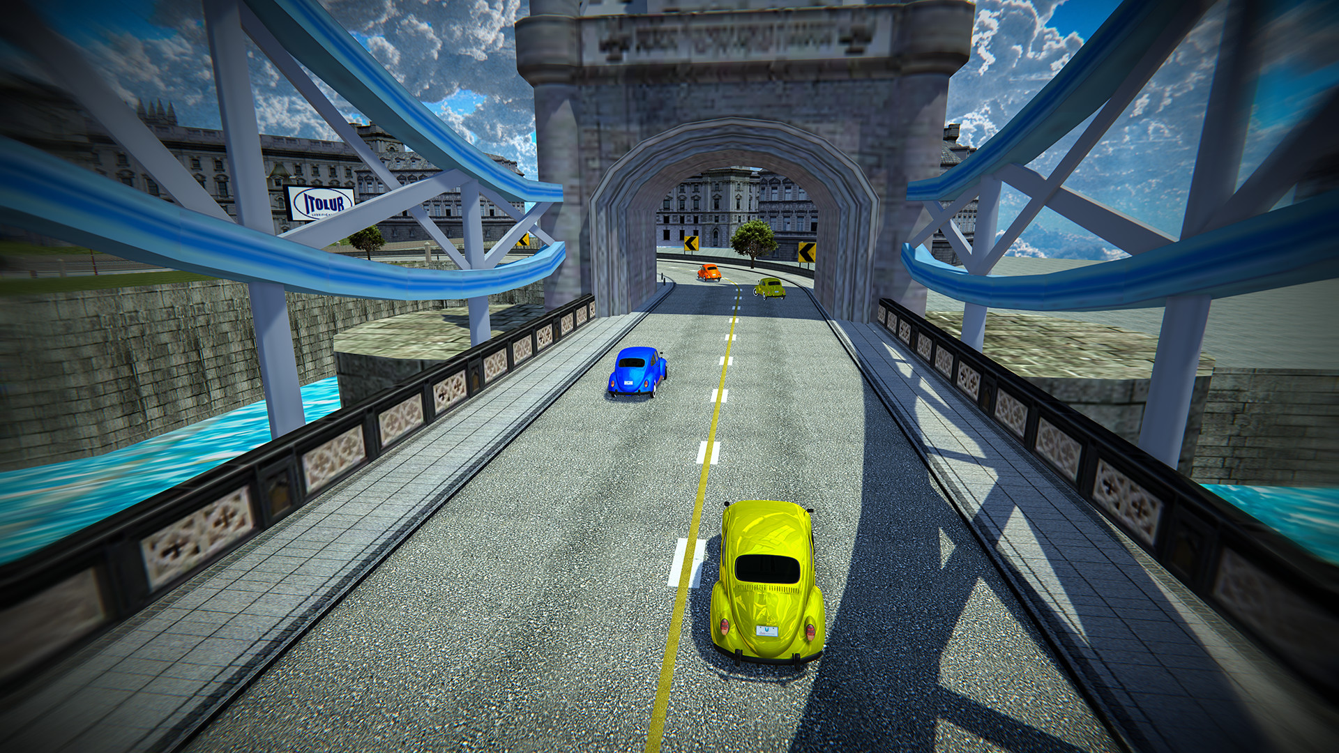 Artstation Vertigo Racing Game Screenshot Design Unity 3d