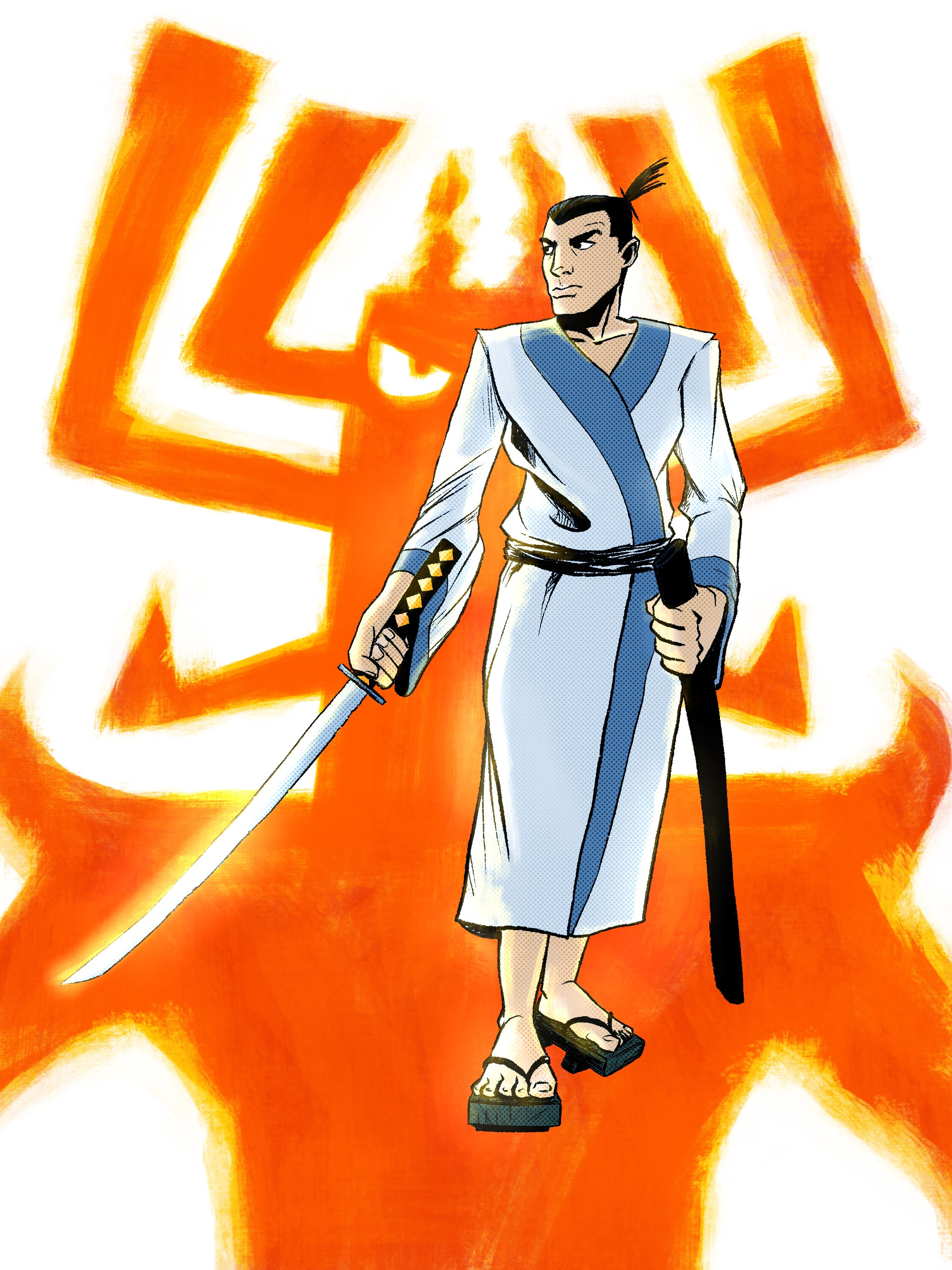 Samurai Jack - Digital in Procreate