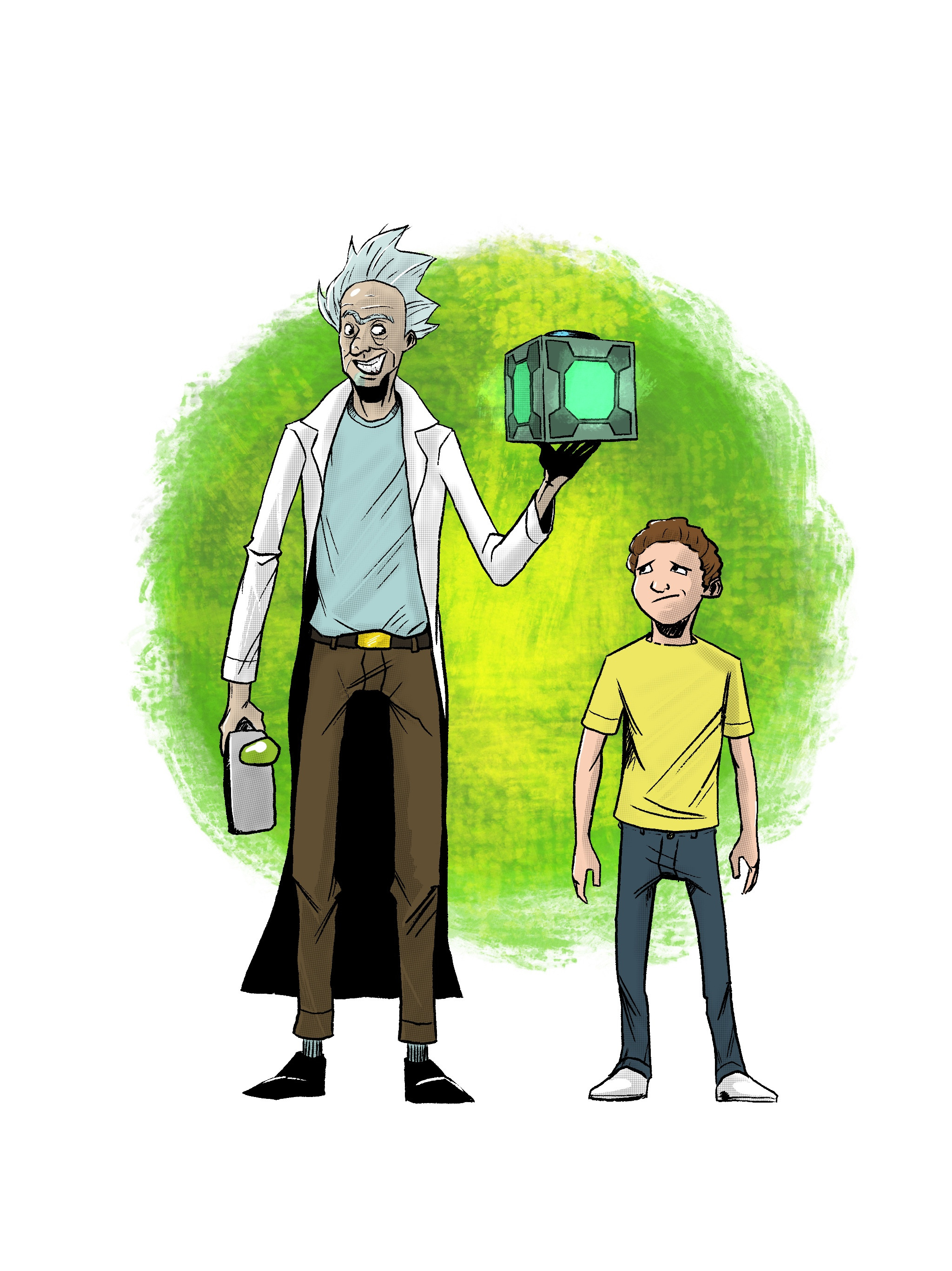Rick and Morty - Digital in Procreate