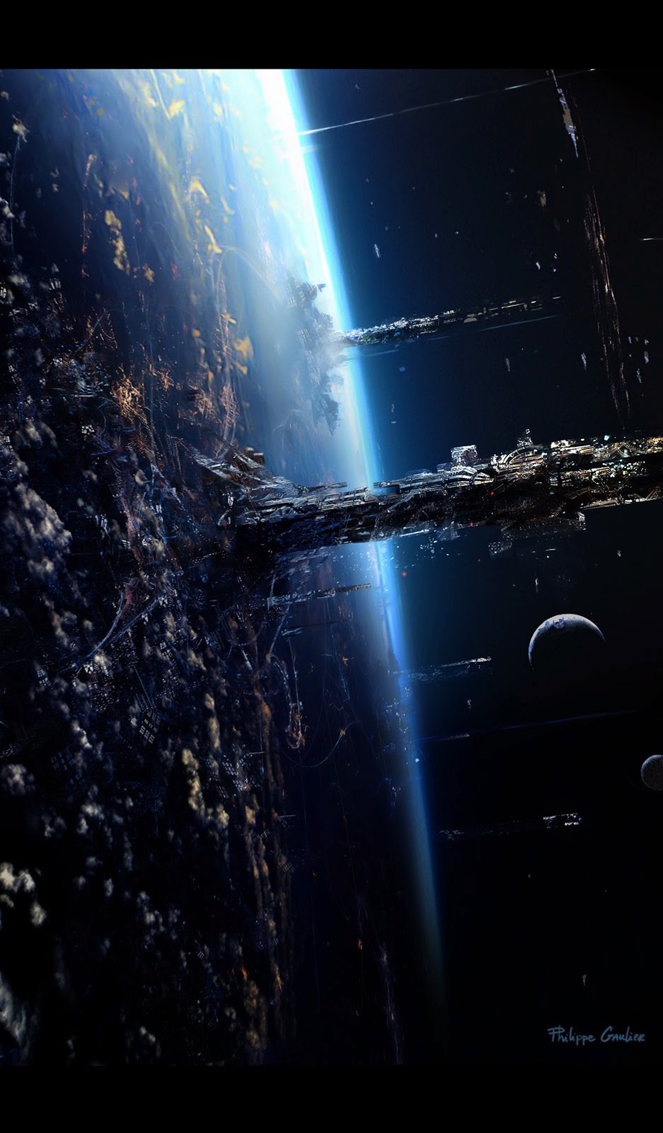 Philippe Gaulier - Jupiter Ascending: Orous Planet concept art