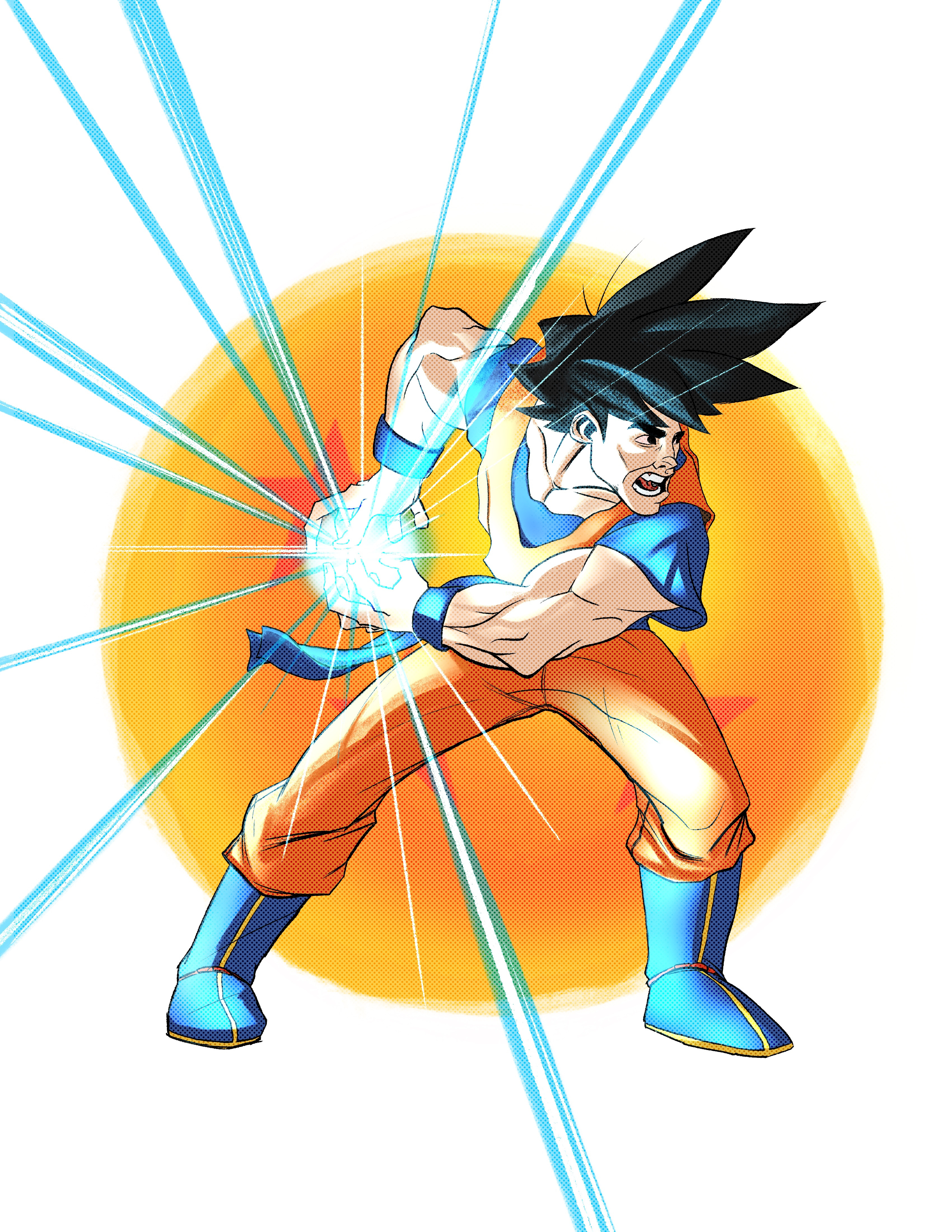 Goku - Digital in Procreate