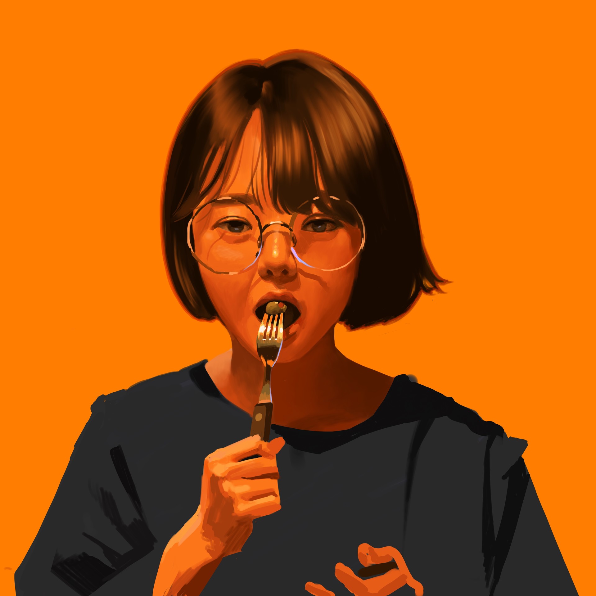 ArtStation orange light