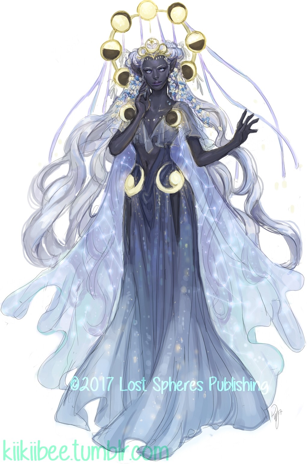 Kii Weatherton seven seraphs. Moon Goddess