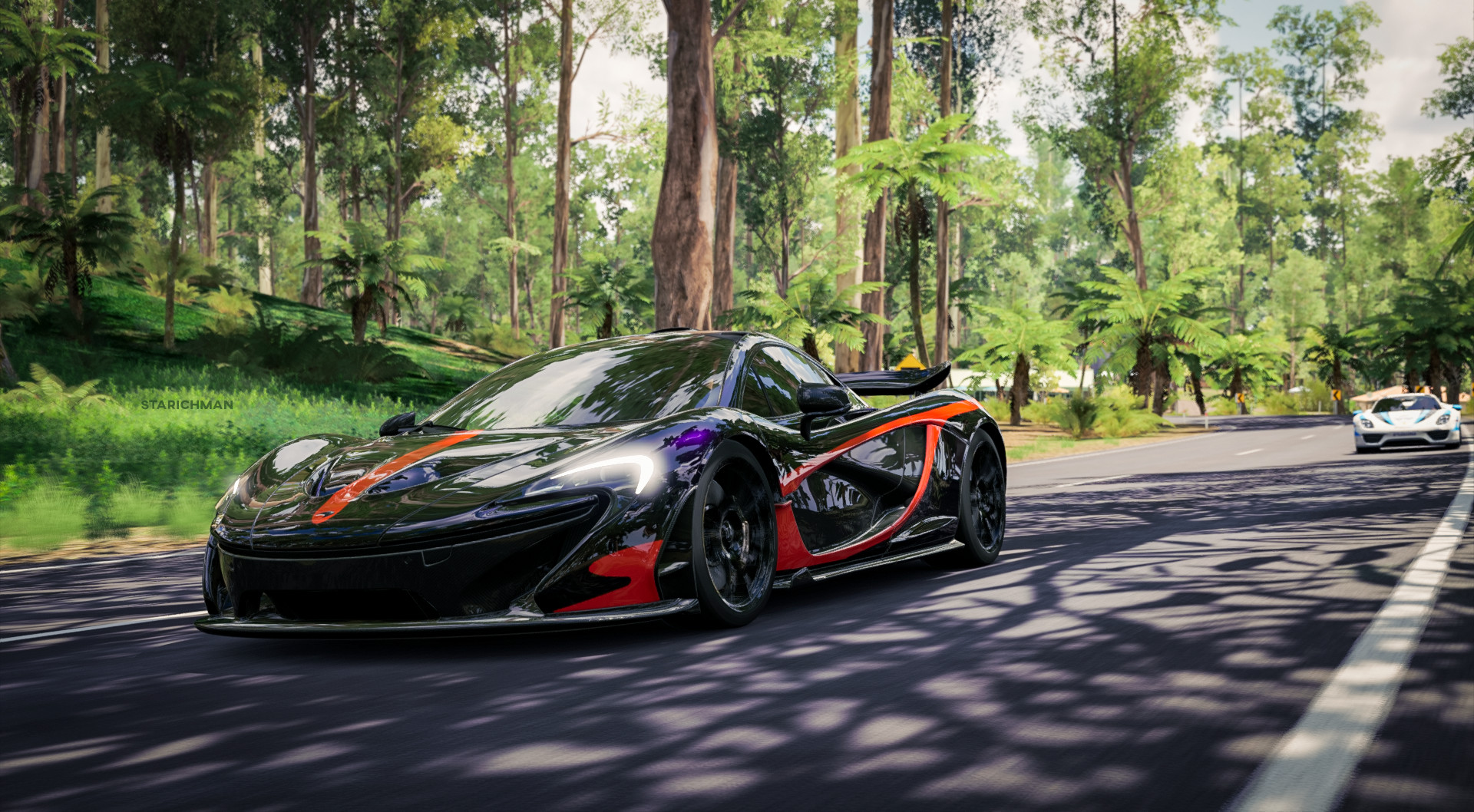 Artstation Jungles Mclaren P1 Starichman Garage