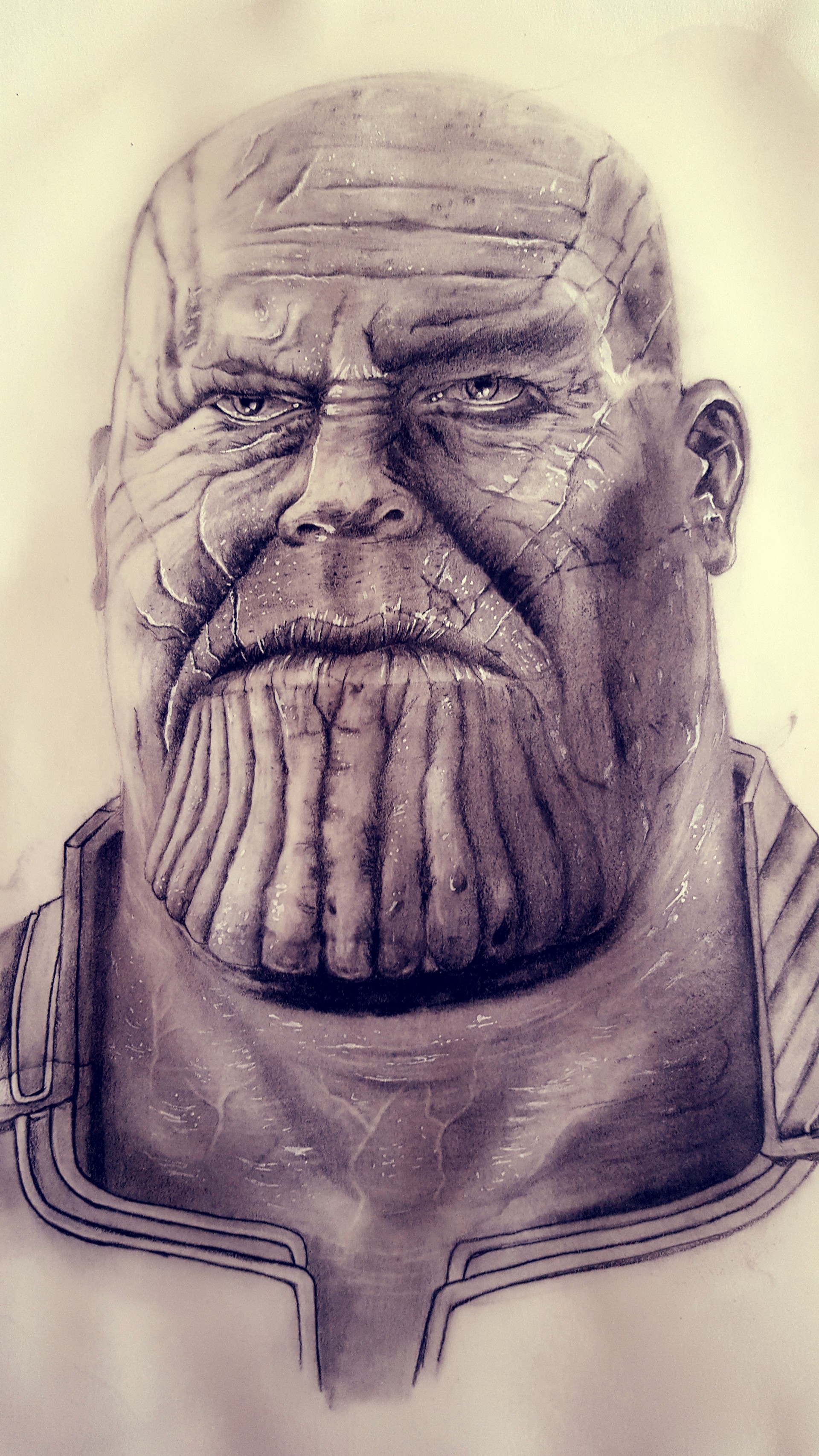 My Thanos drawing  MARVEL Future Fight