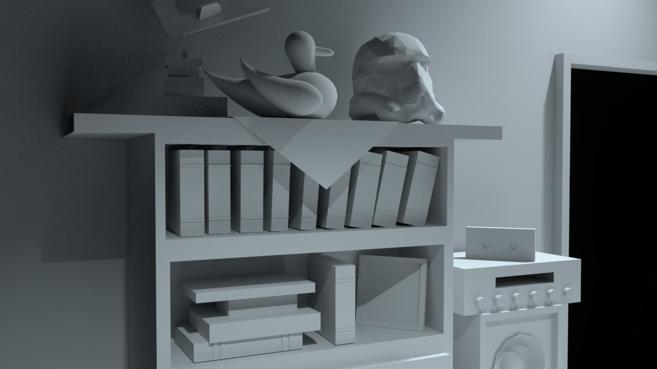 Day 3. More things on the shelf